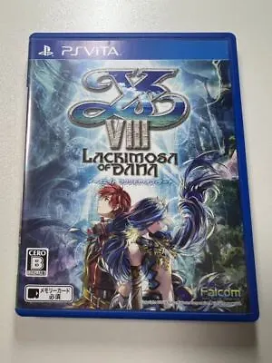 Sony PS Vita Ys VIII - Lacrimosa Of DANA PSV Video Games Japan • $54.88