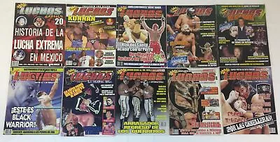 $26.96 • Buy Ten SUPER LUCHAS Mexican Wrestling Magazines~Konnan,El Hijo Del Santo,Mephisto++