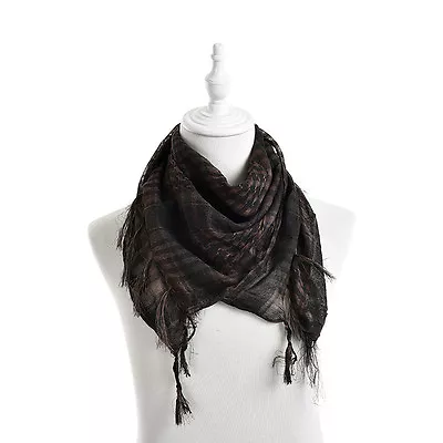 £7.32 • Buy Fashion Unisex Women Men Arab Shemagh Keffiyeh Palestine Scarf Shawl Wr N  KY
