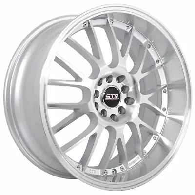 18  Str Wheels 514 Silver With Machined Lip Rims (w07) • $699