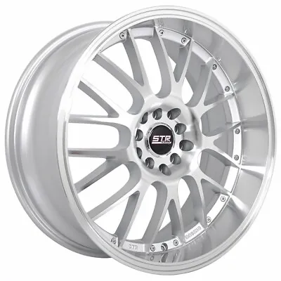 18  Str Wheels 514 Silver With Machined Lip Rims (w16) • $699