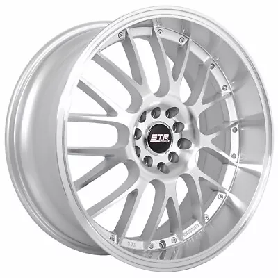 $699 • Buy 18  Str Wheels 514 Silver With Machined Lip Rims (w75)