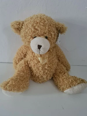 £6.99 • Buy Card Factory Cuddles Collection Teddy Bear Soft Toy Plush Gold Ribbon NWT New