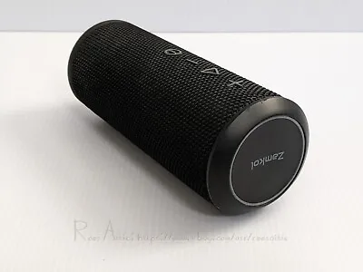 Zamkol ZK606 Portable Wireless Bluetooth Speaker: Black (SEE NOTES) • $11.99