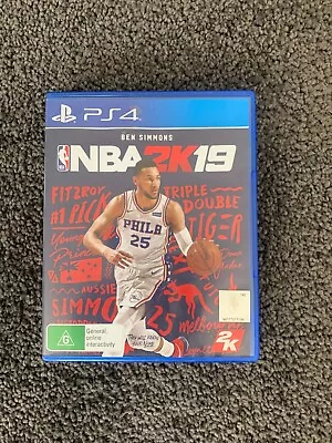 NBA 2K19 (Ben Simmons) PS4 Sony PlayStation 4 - Free Postage • $10