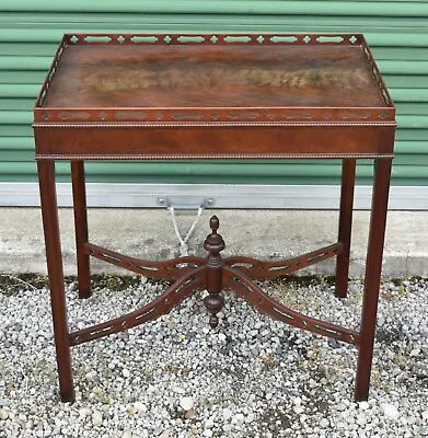 Baker Historic Charleston Chinese Chippendale Tea Table • $1399