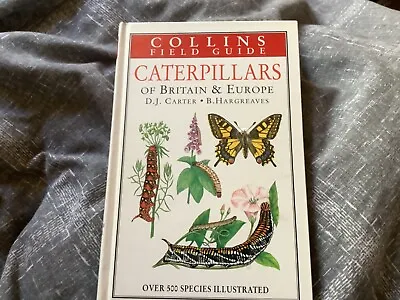 Field Guide To Caterpillars Of Butterflies & Moths Carter & Hargreaves (hb 1986 • £22.90