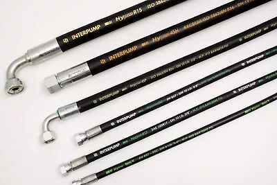 £17 • Buy Hydraulic Hose Assemblies, 1/2  2 Wire Pick Your Size & Ends, Italian Quality