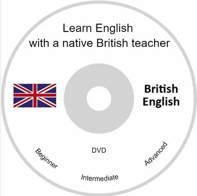 Learn English With A Native British Teacher - DVD UK • £6.89