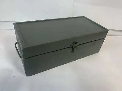 Vintage GI JOE Foot Locker 12  Action Soldier Wooden Storage Box • $25