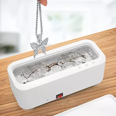 45KHZ Ultrasonic Cleaner Machine Sonic Wave Tank Jewelry Watch Glasses Cleaning • $13.98