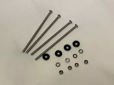 Canoe Seat Hanging Bolts 150mm Long Stainless Steel  With Washers And Nuts X4  • £10