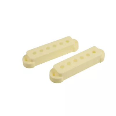 WD Replacement Pickup Cover Set Of 2 For Fender Jaguar - Antique White • $25