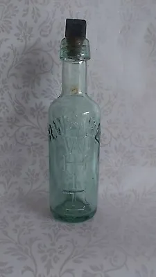 Vintage Antique R.w & S.l White Mineral Bottle & Original Stopper Advertising  • £19.99