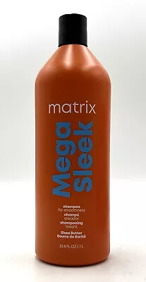 Matrix Total Results Mega Sleek Shea Butter Shampoo For Smoothness 33.8 Oz • $37.03