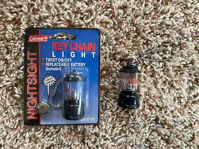 2 Vintage Coleman Key Chain Lanterns Replica Light 5340B700 - 1 NIB / 1 OPEN  • $13.99
