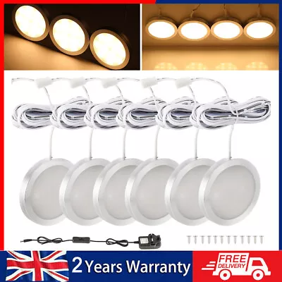£17.99 • Buy 3/6 Lights Under Cabinet Lights LED Kitchen Cupboard Shelf Counter Display Lamp