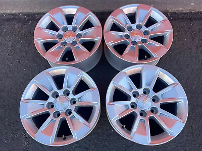 Chevy Silverado Gmc Sierra 1500 2019-2023 17  6 Spoke Alloy Wheels - Set 4 - Oem • $750