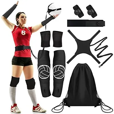 5 Set Volleyball Training Equipment Aid Volleyball Trainer Kit Include Elast... • $32.14