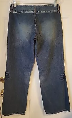 Victoria Secret LONDON JEAN Women's Wide Leg Flare Blue Jeans Sz 10 • $10.40