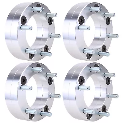 4 Wheel Adapters 5x5.5 To 6x5.5 Spacers 108mm 2  For Ram 1500 Dodge Durango Jeep • $138.88