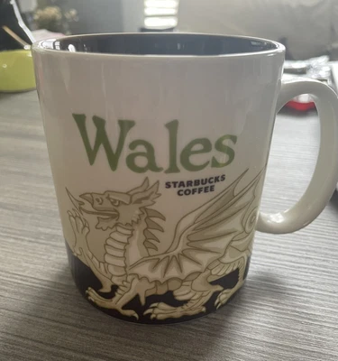 $0.99 • Buy Starbucks Wales Coffee Mug 16 Oz. Collector Series Cup 2010