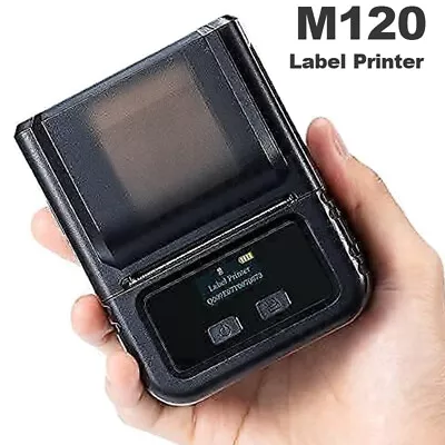 Label Maker Barcode Label Printer Mini Portable Wireless Bluetooth Thermal Lot • $6.50
