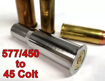 577/450 Martini Henry To 45 Colt Adapter - Stainless Reducer - Free Case&Ship • $49.95