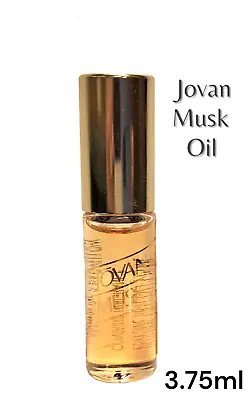 Jovan Musk Oil (Original Formula) By Coty For Women 3.75 ML 1/8 OZ • $19.80