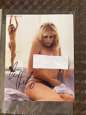 Peta Wilson Nude  La Femme Nikita Signed 8 X 10 Photo With COA • £50.14