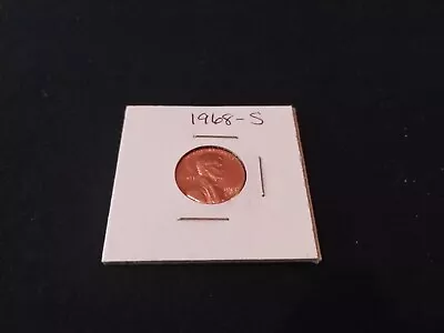 1968-S Lincoln Memorial Cent Penny  CHBU • $1.45
