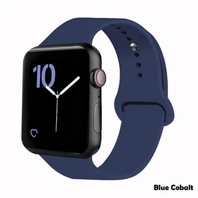 $4.69 • Buy Sports Silicone Bracelet Wrist Band For Apple Watch Series 7-38 40 41 42 44 45mm