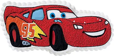 Wilton Cars Lightning McQueen #95 Cake Pan Disney Pixar Car Cake Pan • £18.30