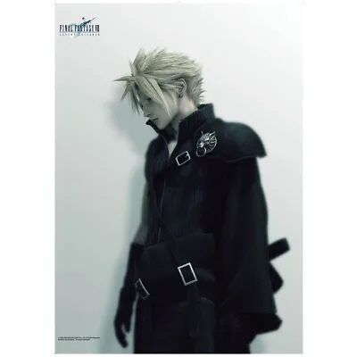 Square Enix Final Fantasy Advent Children Rebirth Cloud Strife Wall Scroll • $35