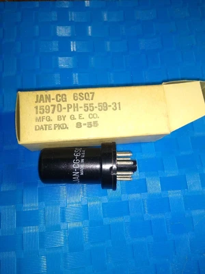 $6 • Buy Radio TV Vacuum Tube  GE Jan-CG-6SQ7 