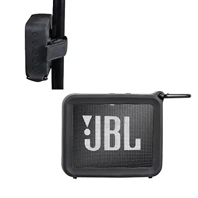 JBL GO 2 Bluetooth Speaker Protection Storage Silica Gel Shell-Hermitshell Black • $71.18