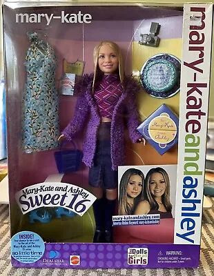 Mary-Kate And Ashley Sweet 16 Fashion Doll Toy Set Clothes Y2K Mattel 2001 • $89.95