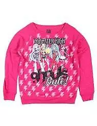 NWT - Girl's Monster High  Ghouls Rule  Pullover Lightweight Sweatshirt - Sz L • $15.99