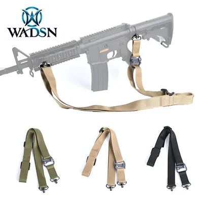 Tactical Airsoft QD Sling Hunting Multi Mission MS2 Rifle Gunbelt Shoulder Strap • $10.99