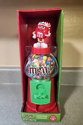 £19.77 • Buy M&M Christmas Chocolate Candy Dispenser From 2021 Discontinued Red