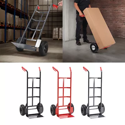 Heavy Duty Industrial Sack Truck Industrial Hand Trolley Hand Sack Load 200KG • £58.94