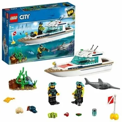 £23.95 • Buy New Lego City Diving Yacht Retired Set 60221 (New And Sealed) TRACKED SHIPPING