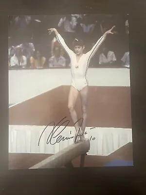 Nadia Comaneci Signed 8x10 Photo Olympic Gold Medalist Autographed • $30