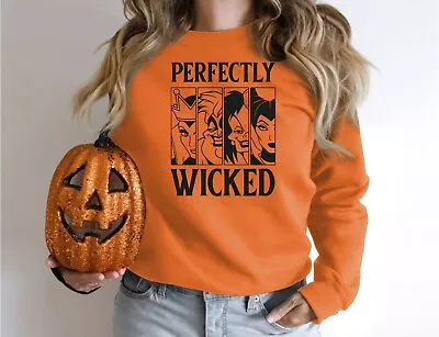 Happy Halloween Pumpkin Tee Witch Unisex Sweatshirt  Perfectly • £14.69