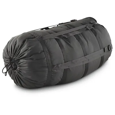 USGI Military Sleep System Compression Bag 9 Strap Stuff Sack Military Issue VGC • $25.90