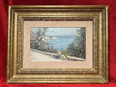 Fine Art Oil Painting Of Portuguese Coastal View Attributed To Edward Seago • £6650