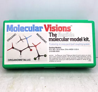 Vintage Molecular Visions Flexible Model Kit Science Manipulatives Tools 1992 • $20