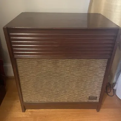 Mid Century Modern Stereo Console Record Player Zenith Sf119r HiFi Wood Mcm • $350