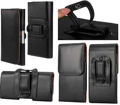 For Oppo A9 A9x A91 A9 2020 Belt Clip Loop Black Tradesman Case Cover Pouch  • $15.50