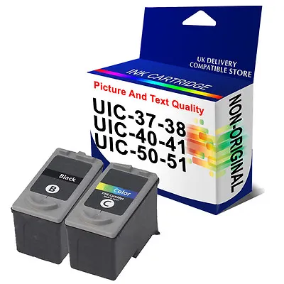 Lot 40-CL41 Ink Cartridge For Canon PG37 CL38 PG4 CL41 PG5 CL51 • £53.49